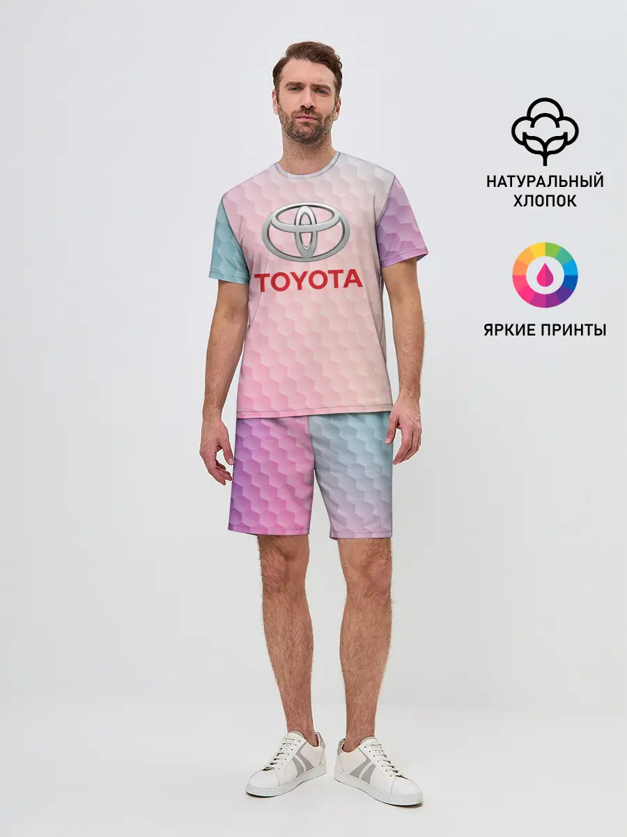 Мужской костюм с шортами / TOYOTA | ТОЕТА