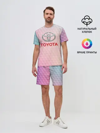 Мужской костюм с шортами / TOYOTA | ТОЕТА