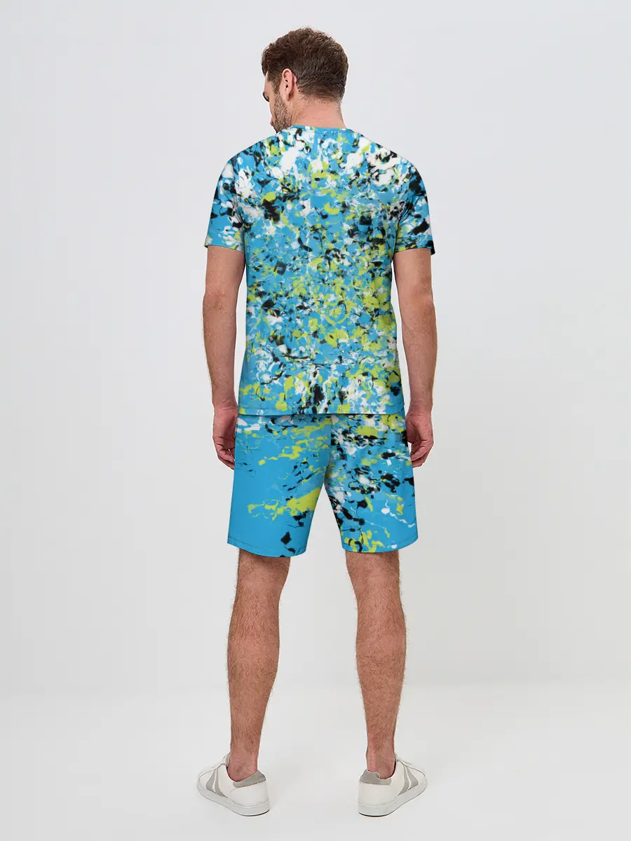 Мужской костюм с шортами / Абстракция