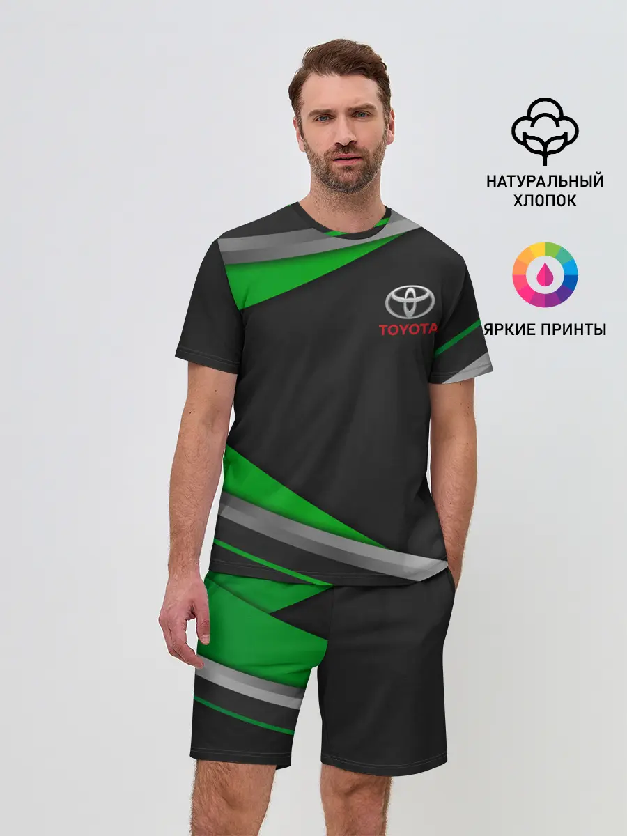 Мужской костюм с шортами / TOYOTA | ТОЁТА