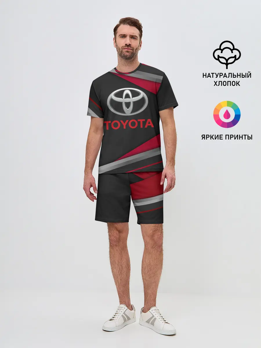 Мужской костюм с шортами / TOYOTA | ТОЁТА