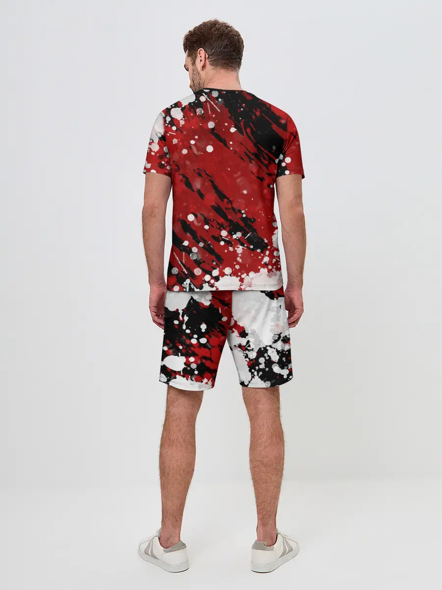 Мужской костюм с шортами / Minecraft / Майнкрафт