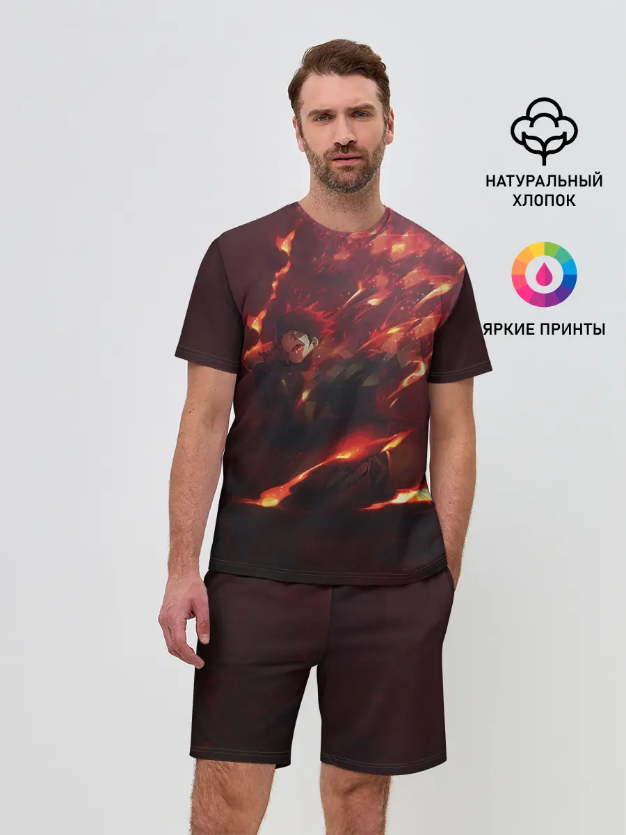 Мужской костюм с шортами / Танджиро Камадо