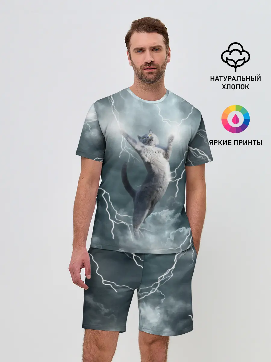 Мужской костюм с шортами / Грозовой кошак.