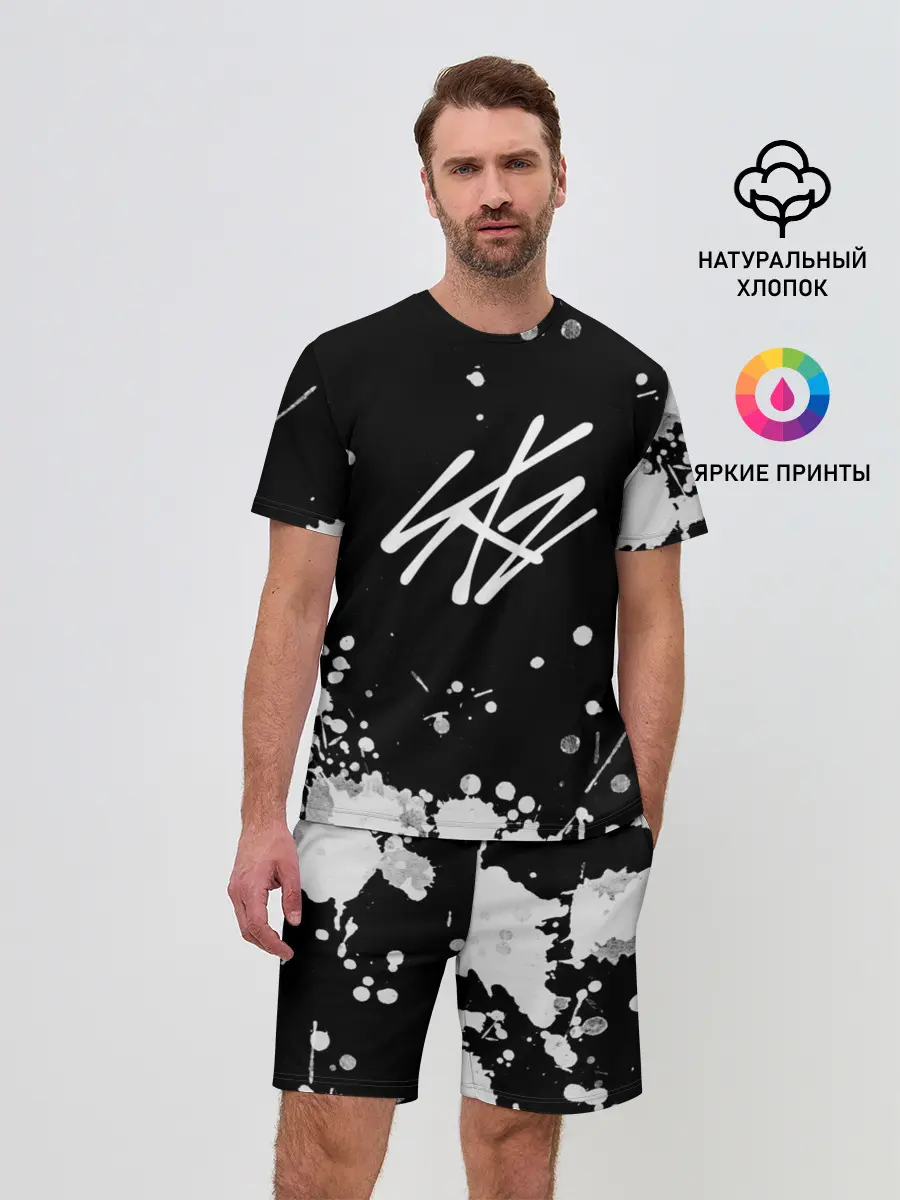 Мужской костюм с шортами / Stray Kids