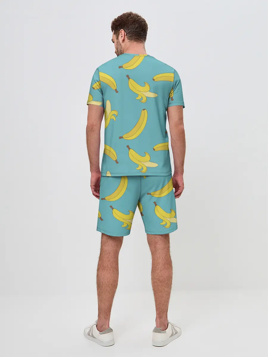 Мужской костюм с шортами / Банановый дождь