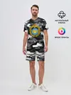 Мужской костюм с шортами / ВДВ