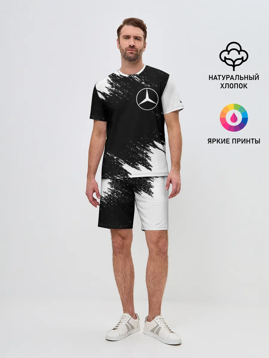 Мужской костюм с шортами / MERCEDES | МЕРСЕДЕС