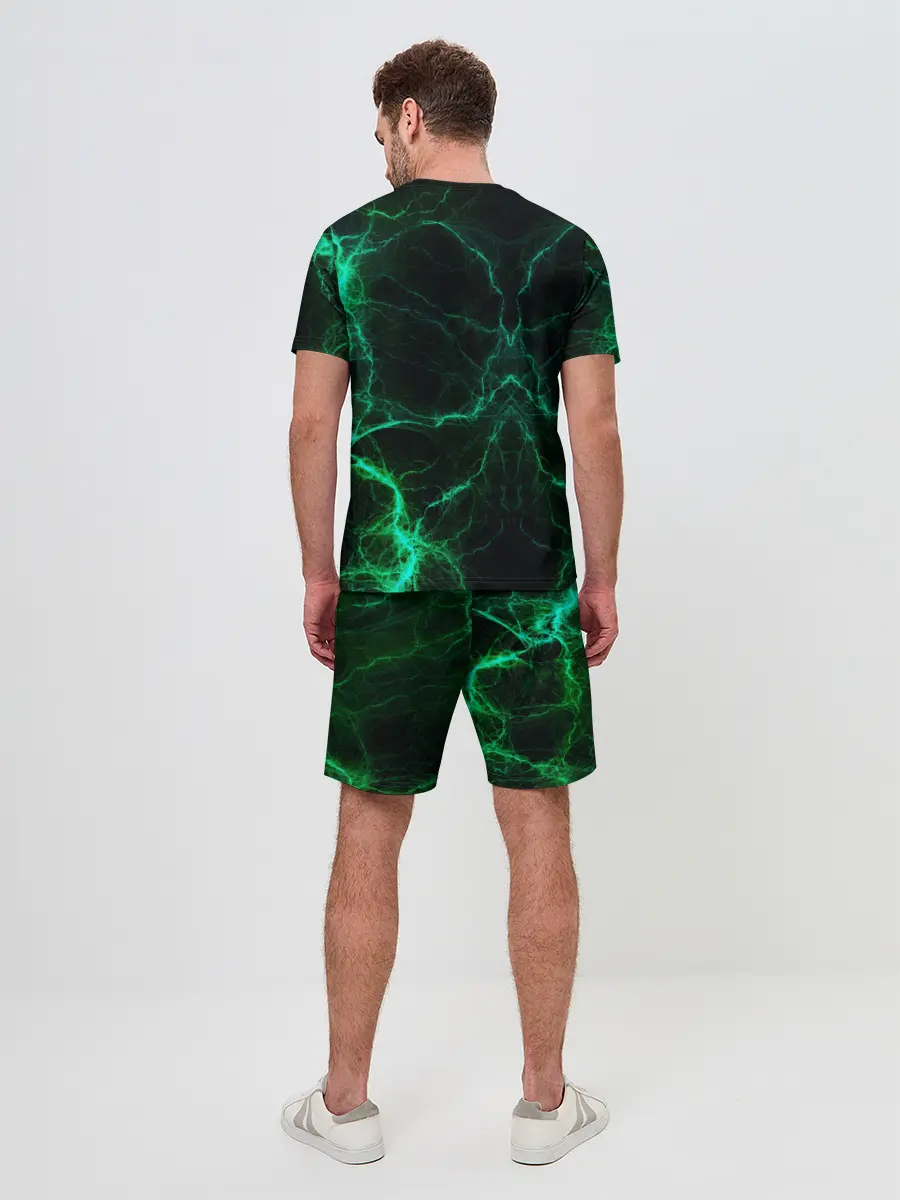 Мужской костюм с шортами / pyrokinesis