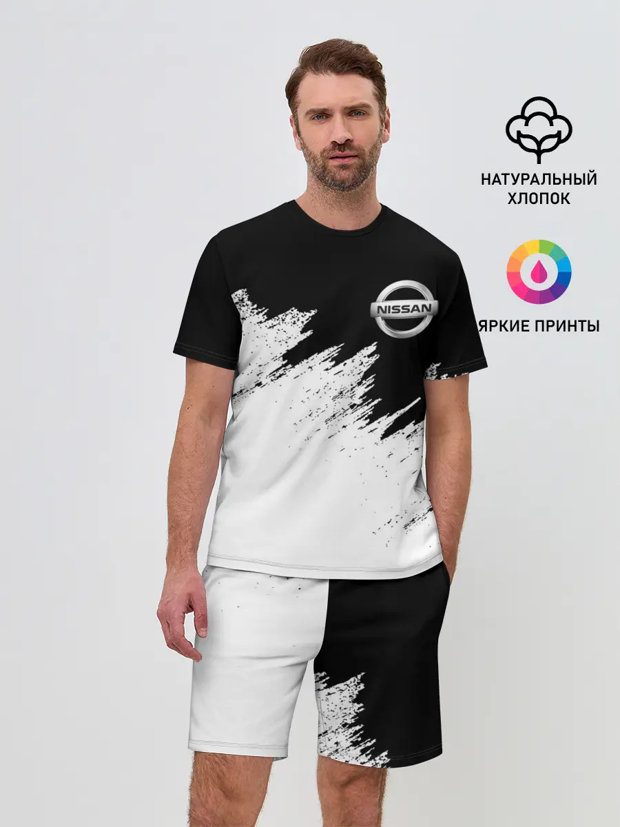 Мужской костюм с шортами / NISSAN | НИССАН