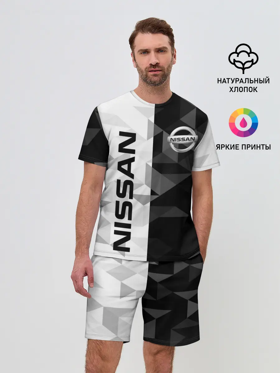 Мужской костюм с шортами / NISSAN | НИССАН