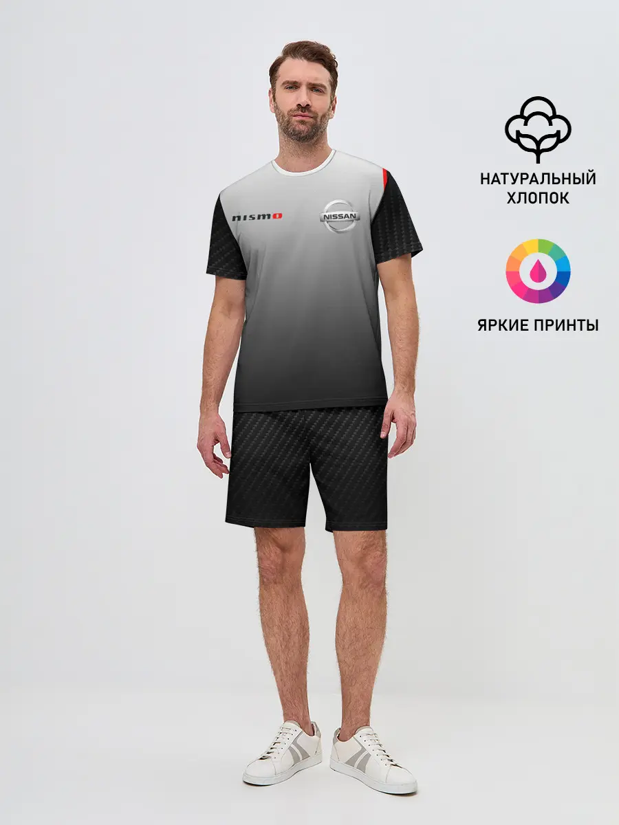 Мужской костюм с шортами / NISSAN NISMO | НИССАН НИСМО