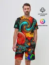 Мужской костюм с шортами / СТОЛКНОВЕНИЕ ПЛАНЕТ
