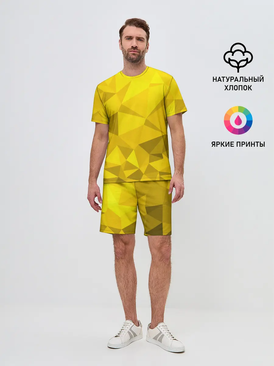 Мужской костюм с шортами / YELLOW ABSTRACT
