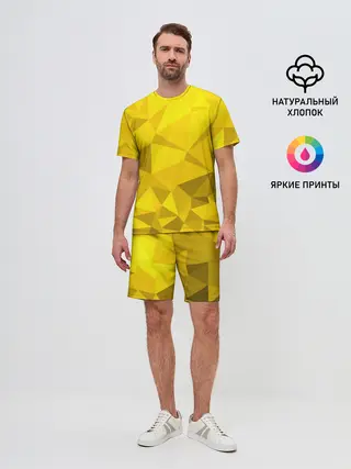 Мужской костюм с шортами / YELLOW ABSTRACT