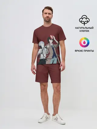 Мужской костюм с шортами / Atsushi Nakajima & Osamu Dazai