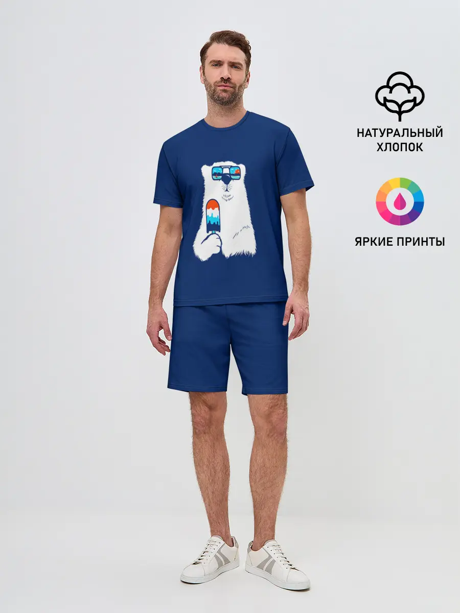 Мужской костюм с шортами / Мишка