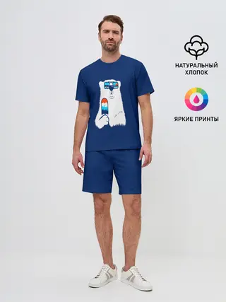 Мужской костюм с шортами / Мишка