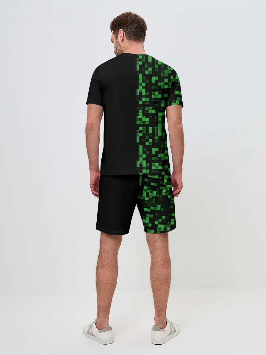 Мужской костюм с шортами / MINECRAFT
