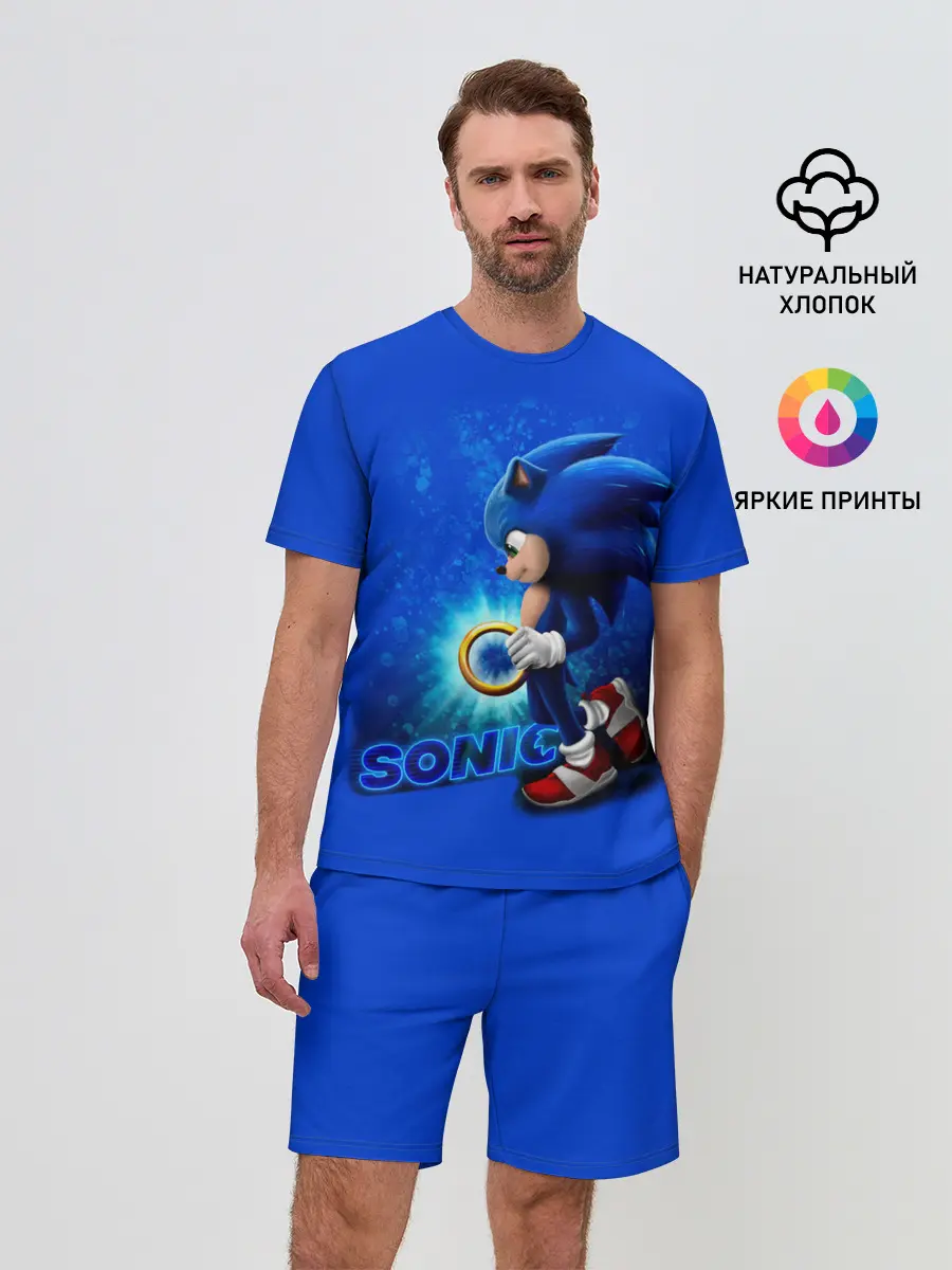 Мужской костюм с шортами / SONIC
