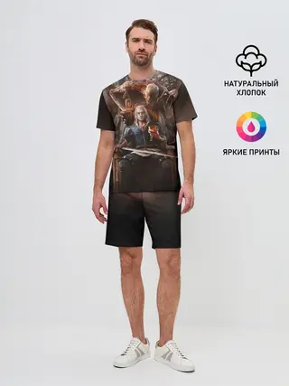 Мужской костюм с шортами / КРОВЬ И ВЕДЬМАК