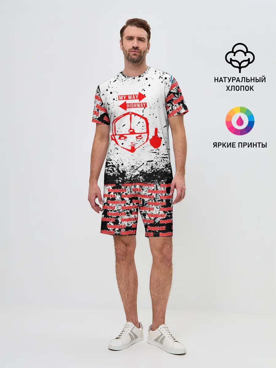 Мужской костюм с шортами / LIMP BIZKIT | ЛИМП БИЗКИТ