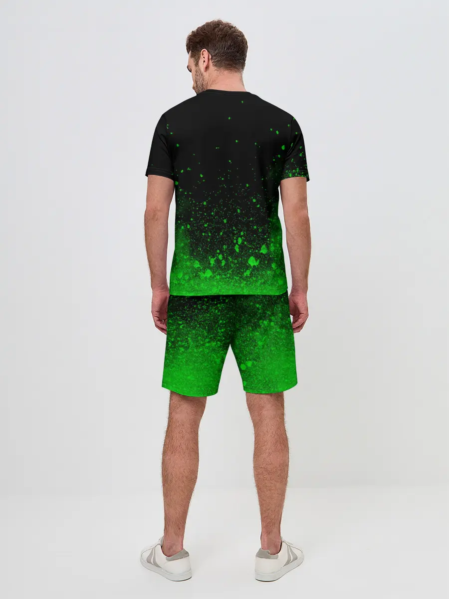 Мужской костюм с шортами / MINECRAFT