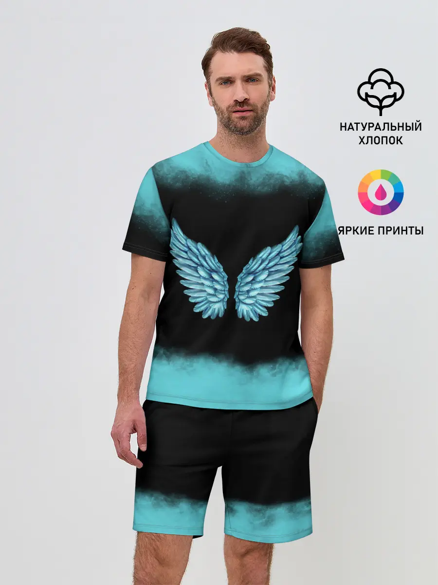 Мужской костюм с шортами / Крылья Ангела