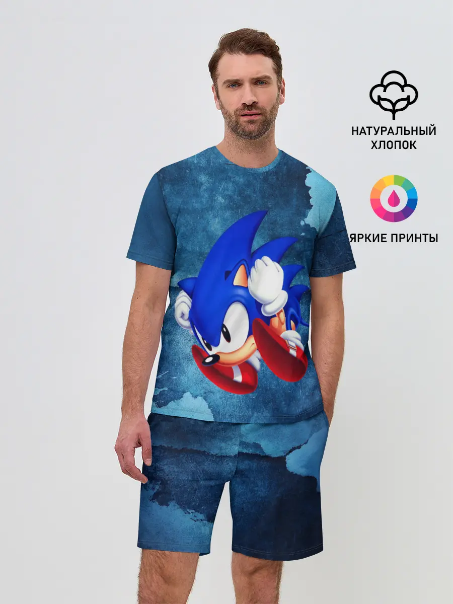 Мужской костюм с шортами / sonic