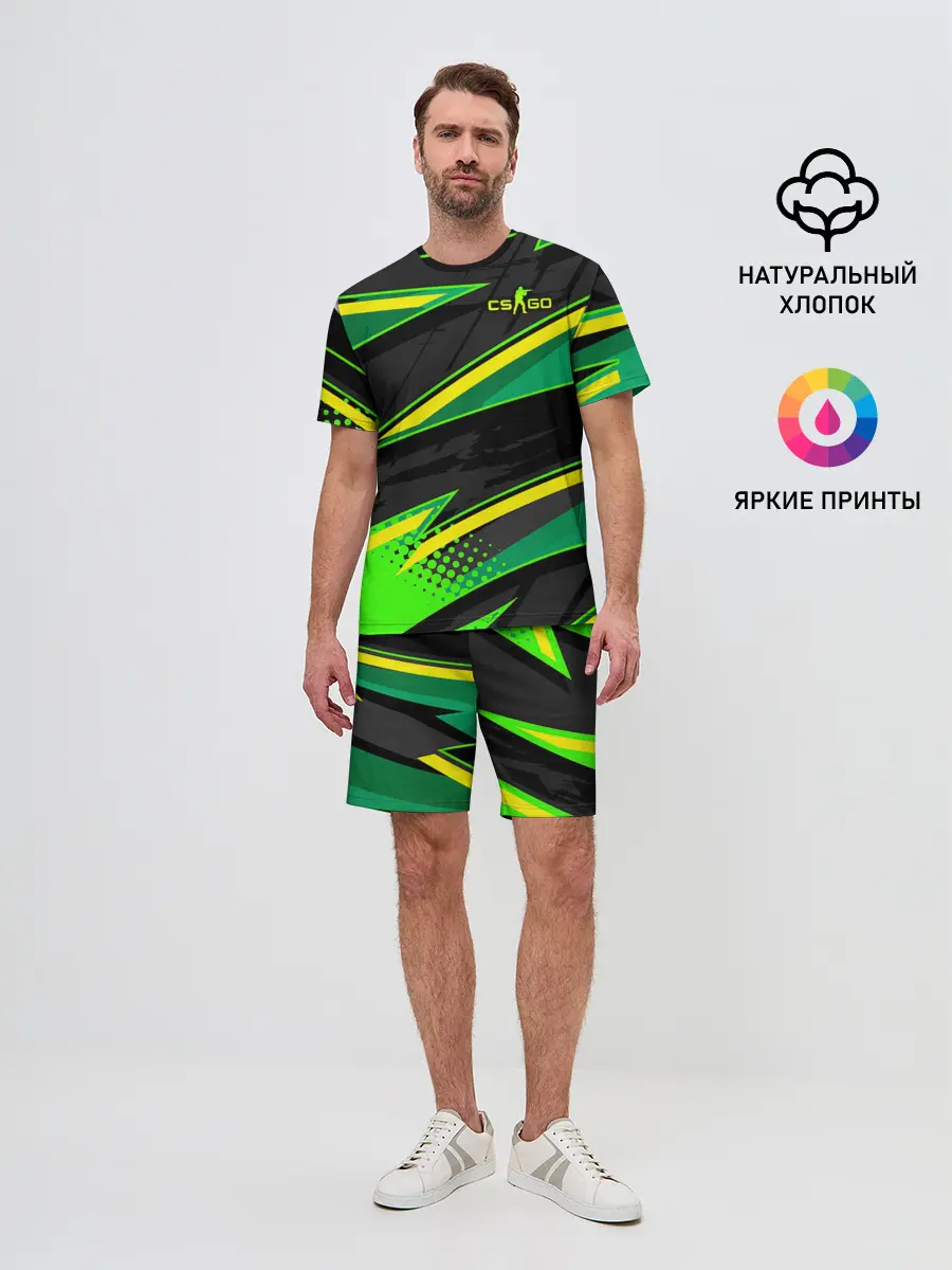 Мужской костюм с шортами / Counter-Strike