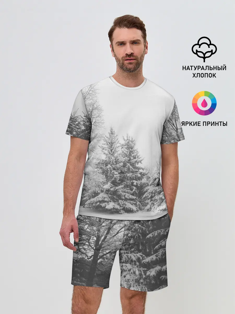 Мужской костюм с шортами / Winter Storm