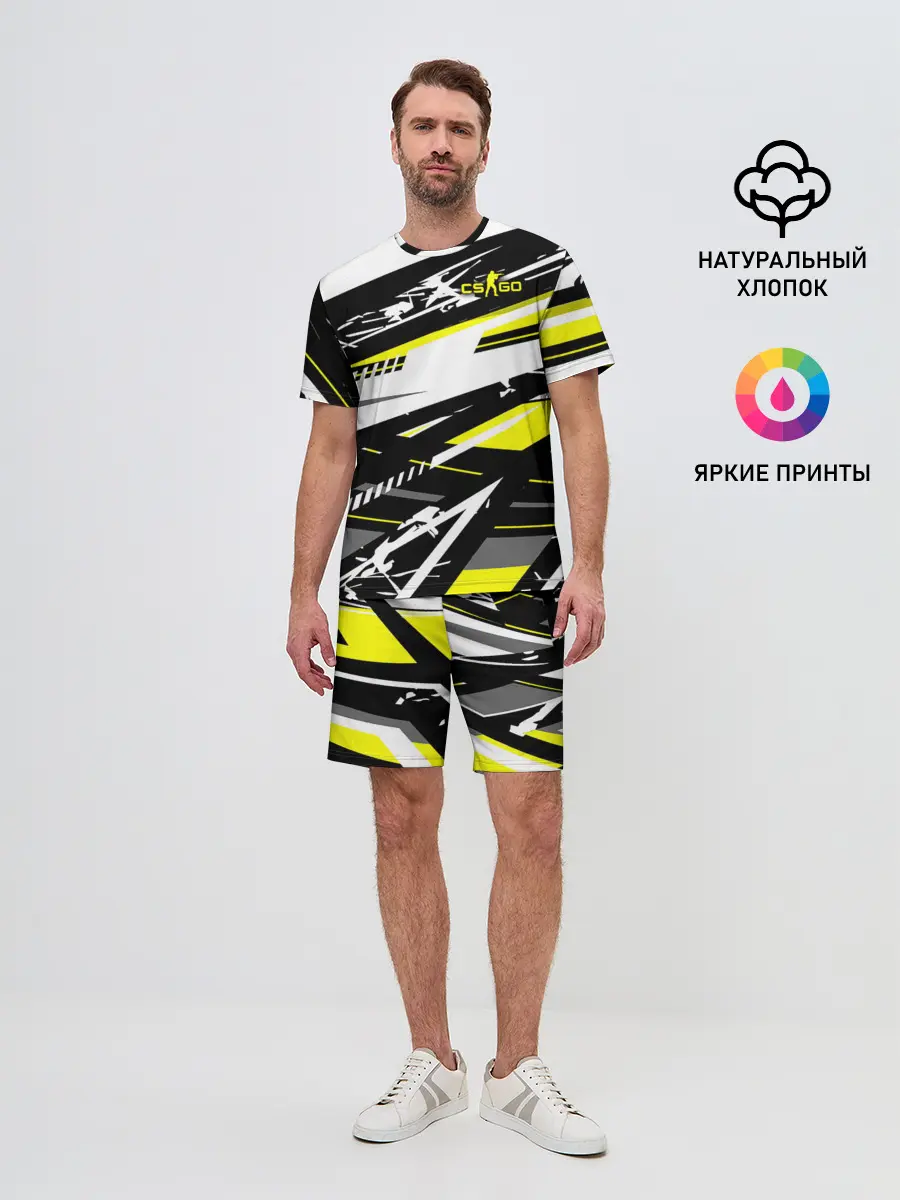 Мужской костюм с шортами / Counter-Strike