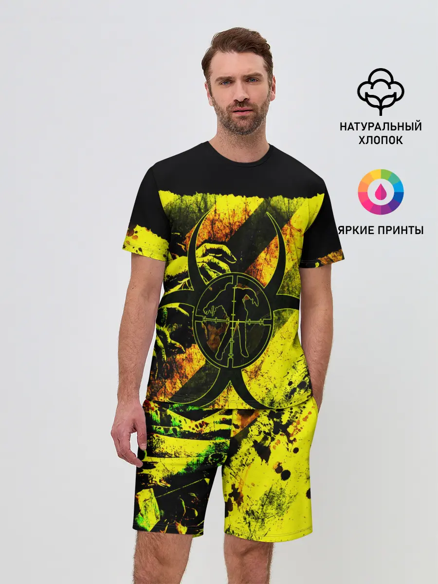 Мужской костюм с шортами / BIOHAZARD