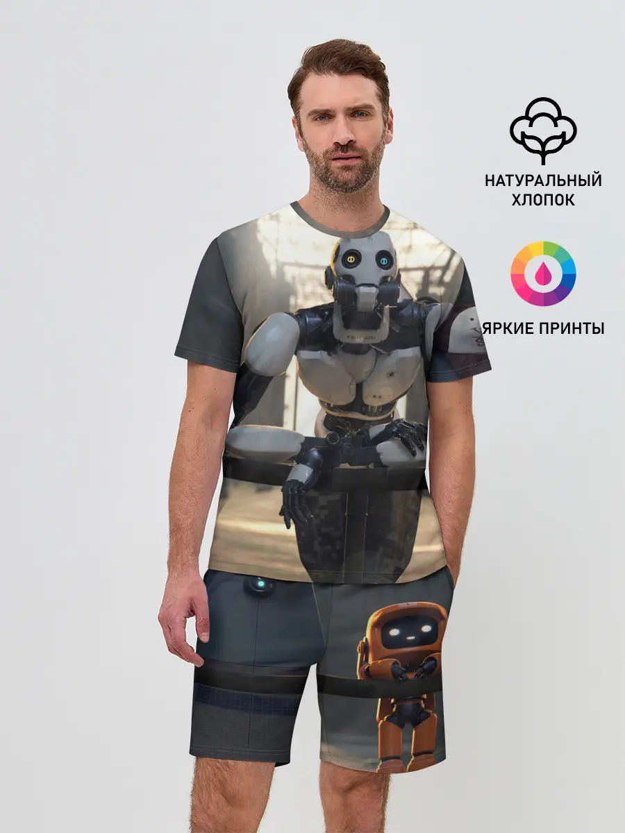 Мужской костюм с шортами / Любовь Смерть Роботы