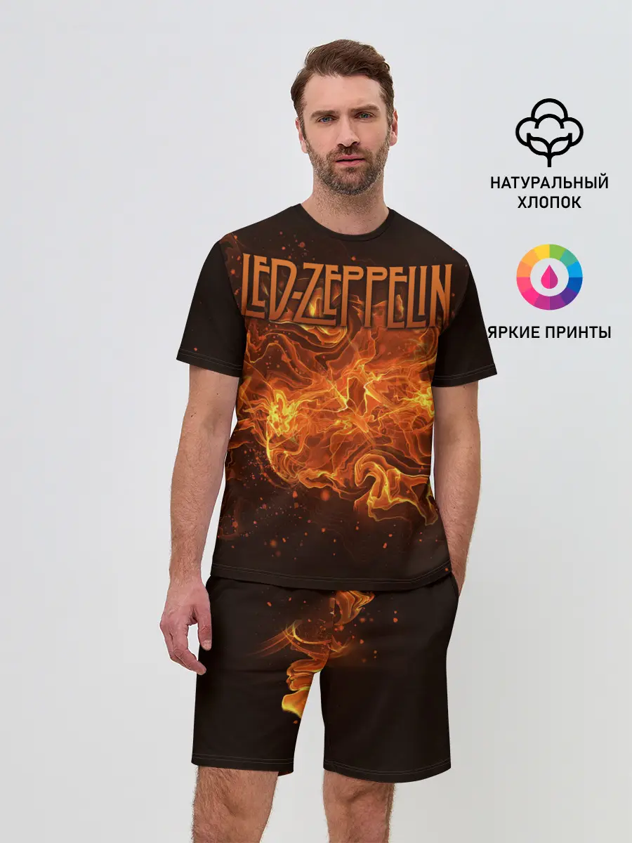 Мужской костюм с шортами / Led Zeppelin