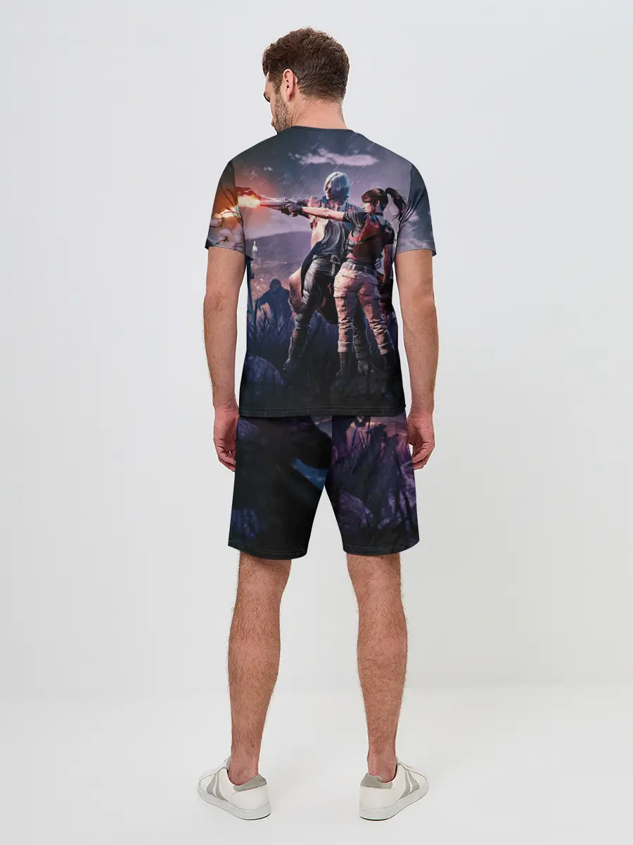 Мужской костюм с шортами / DMC art