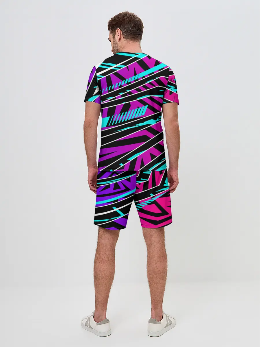 Мужской костюм с шортами / Форма для фитнеса