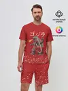 Мужской костюм с шортами / GODZILLA | ГОДЗИЛЛА