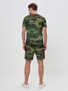 Мужской костюм с шортами / Военный камуфляж