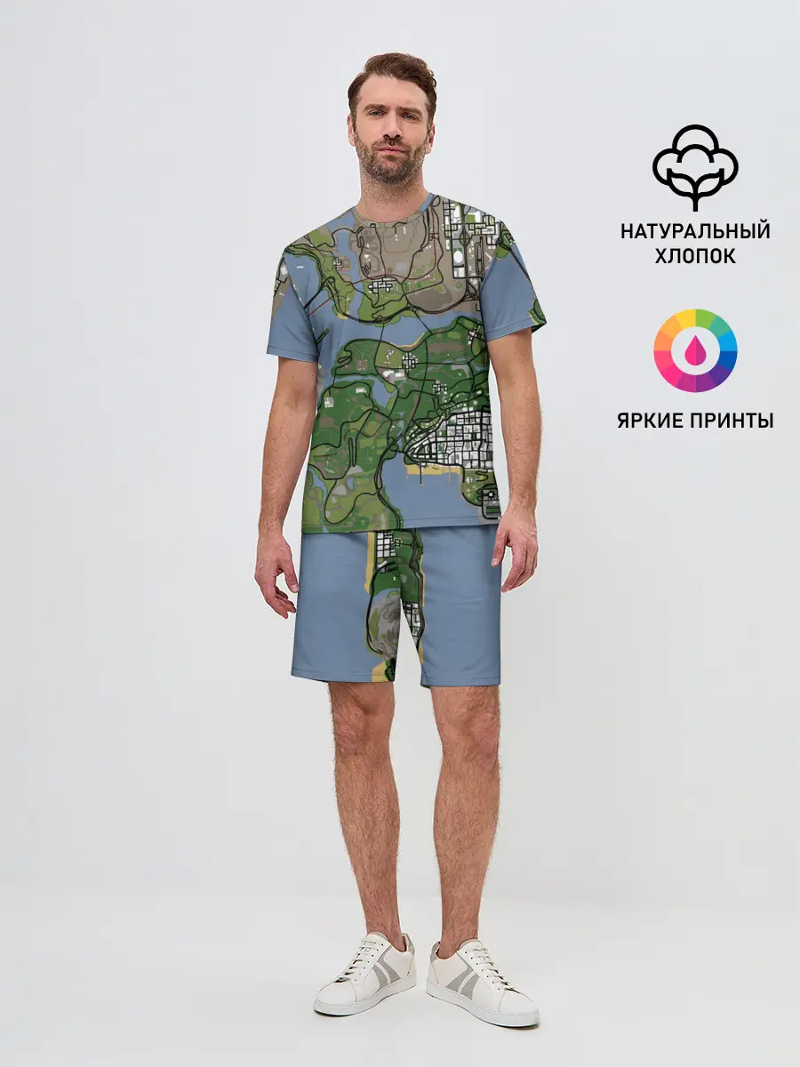 Мужской костюм с шортами / San andreas