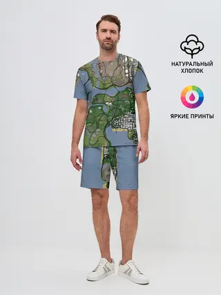 Мужской костюм с шортами / San andreas