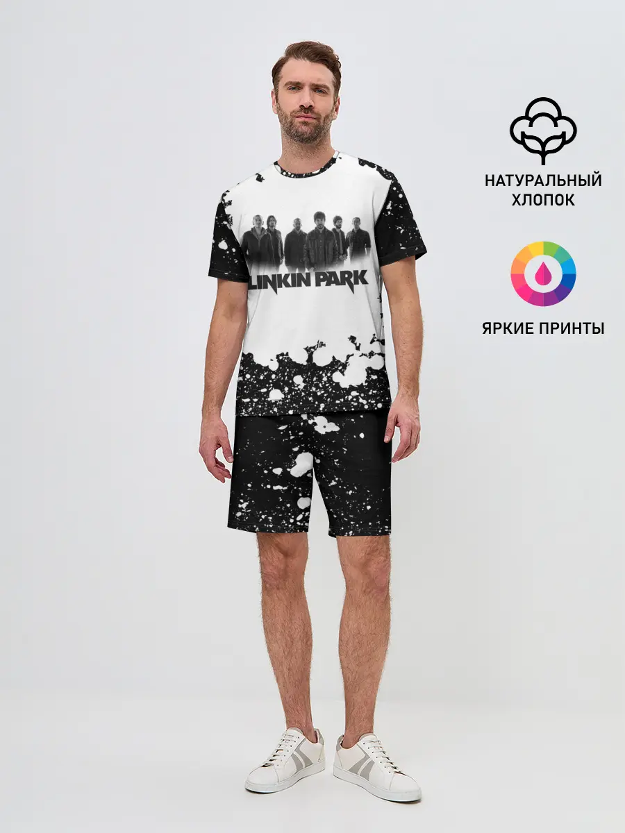 Мужской костюм с шортами / LINKIN PARK