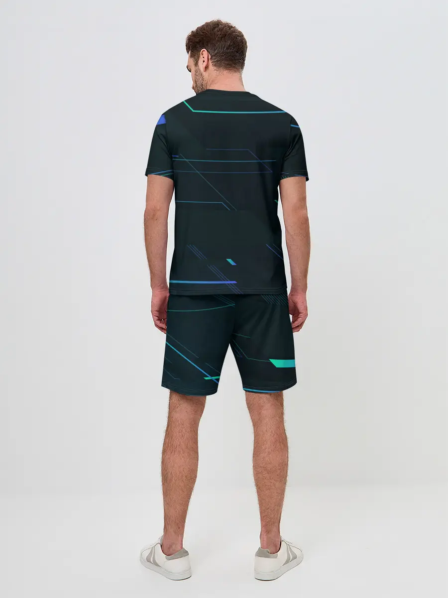 Мужской костюм с шортами / Modern Geometry