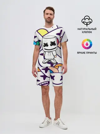 Мужской костюм с шортами / MARSHMELLO