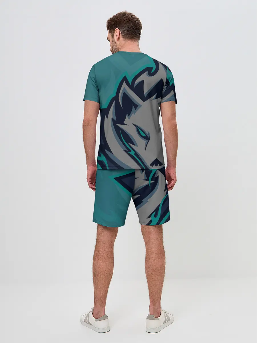 Мужской костюм с шортами / Форма White wolves