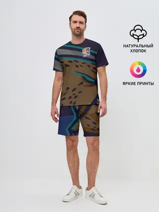 Мужской костюм с шортами / Форма Cheetah