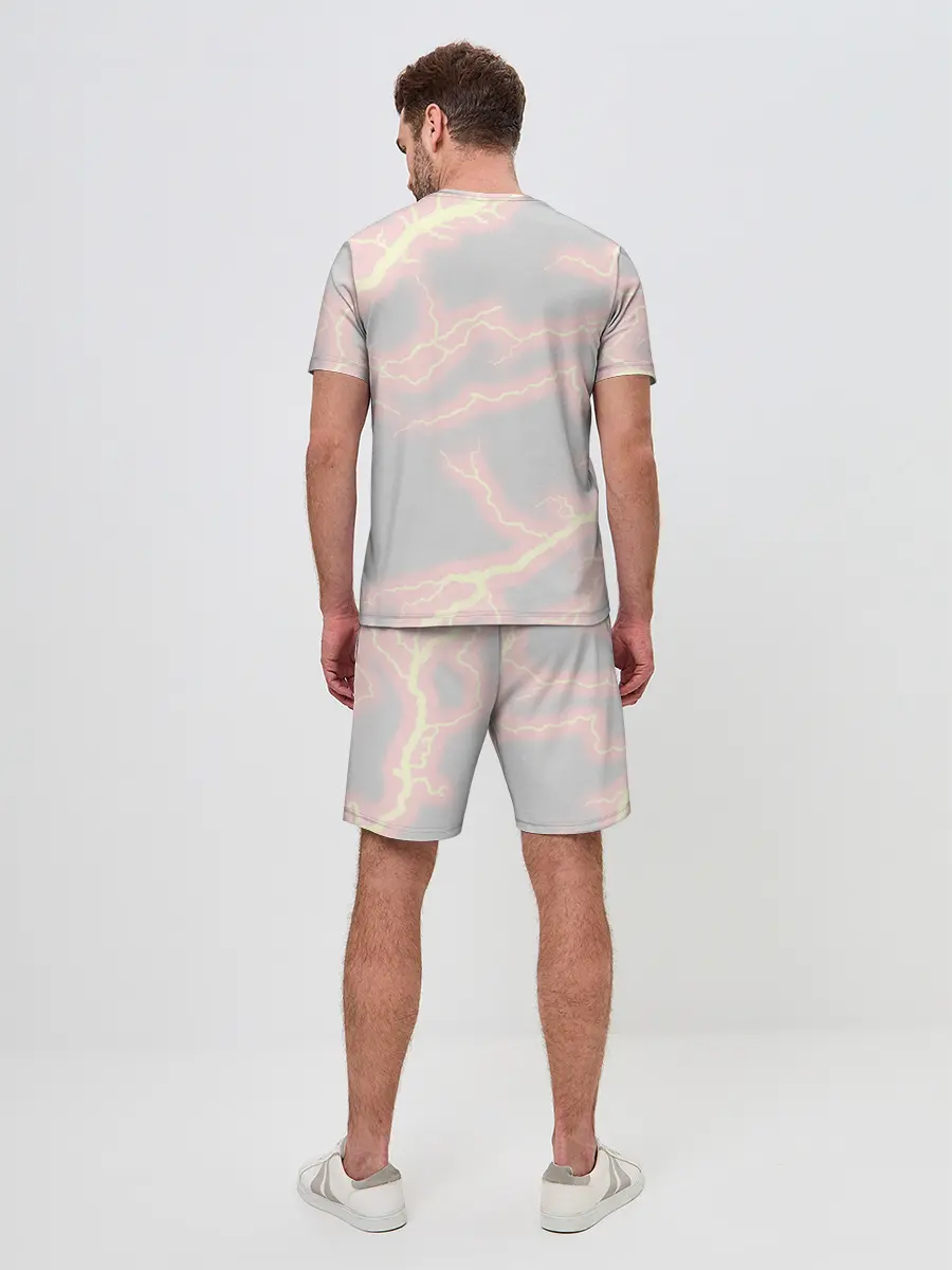 Мужской костюм с шортами / Kimetsu no yaiba достает меч