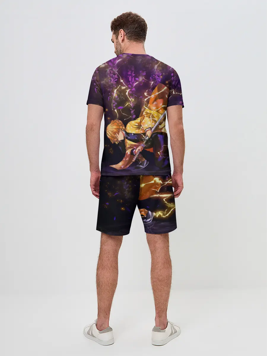 Мужской костюм с шортами / Kimetsu no yaiba готовится