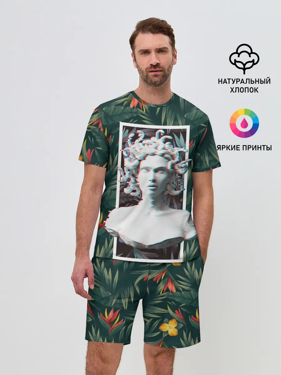 Мужской костюм с шортами / Медуза Горгона