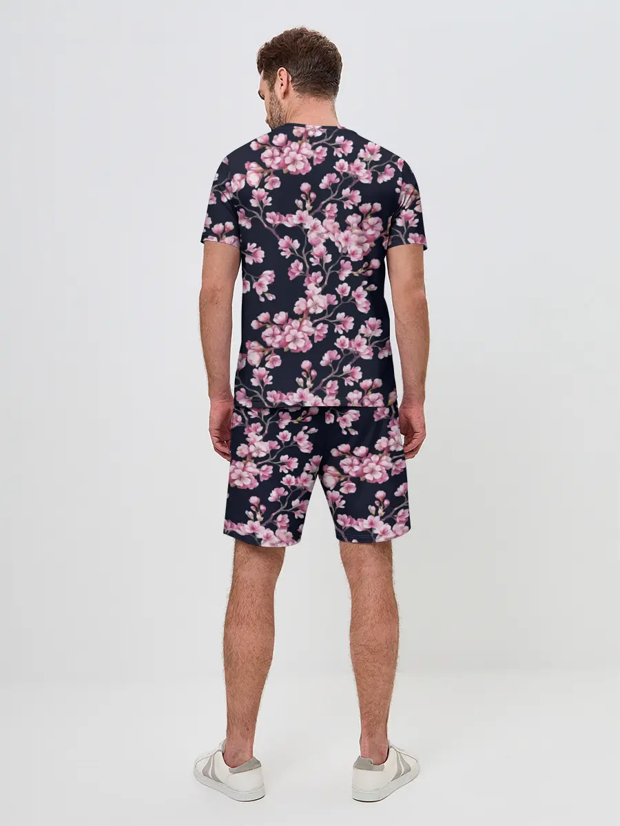Мужской костюм с шортами / Сакура